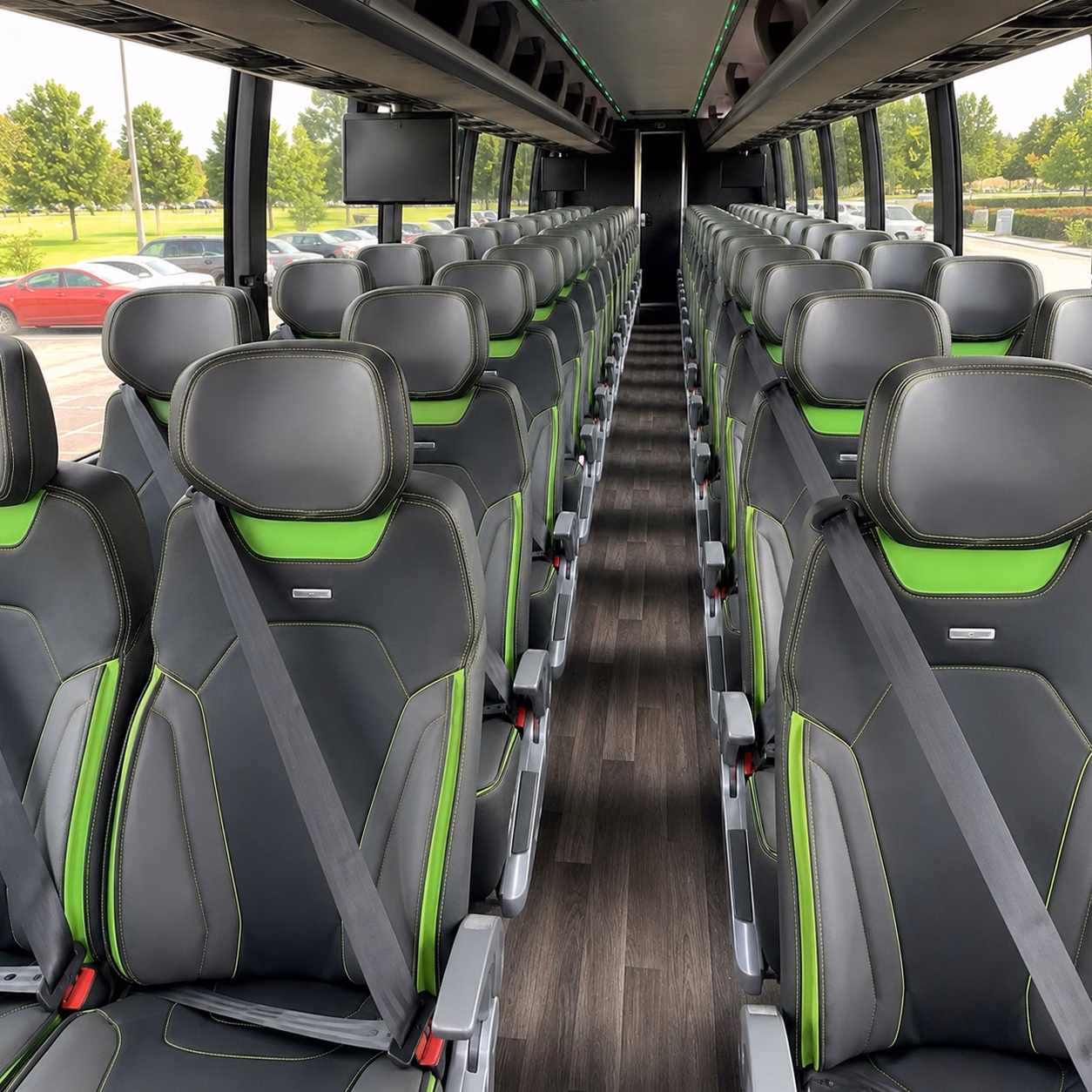 charter bus transportation for pasadena church conferences and special events