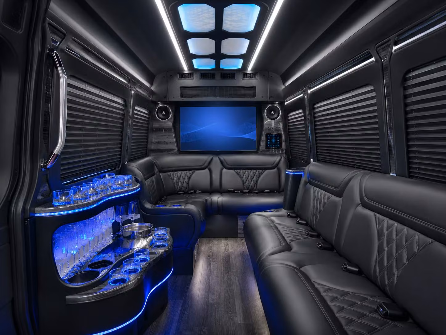 corporate shuttle transportation to the rose bowl and brookside golf club