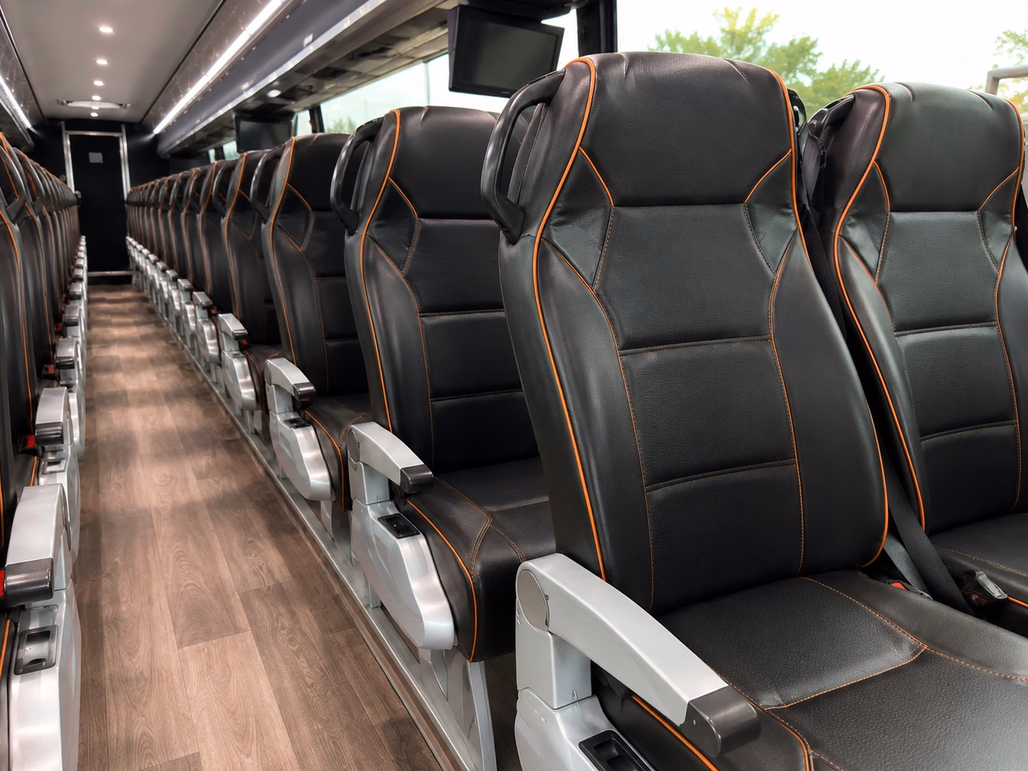 how bus type changes charter bus prices in pasadena california