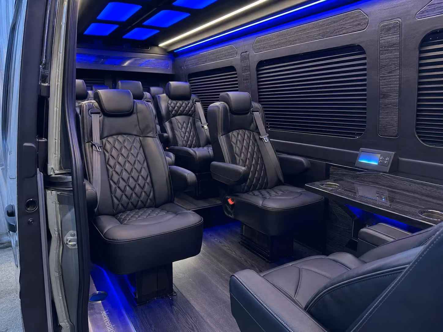 sprinter van transportation for groups and events across pasadena